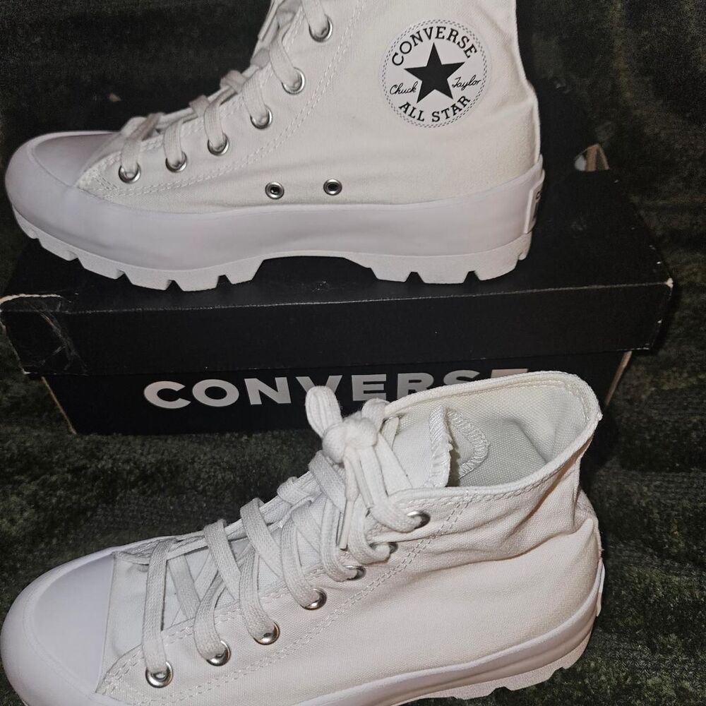 Converse Women's White Trainers